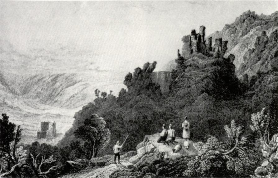 Rovine del Castello di Colsano Alta